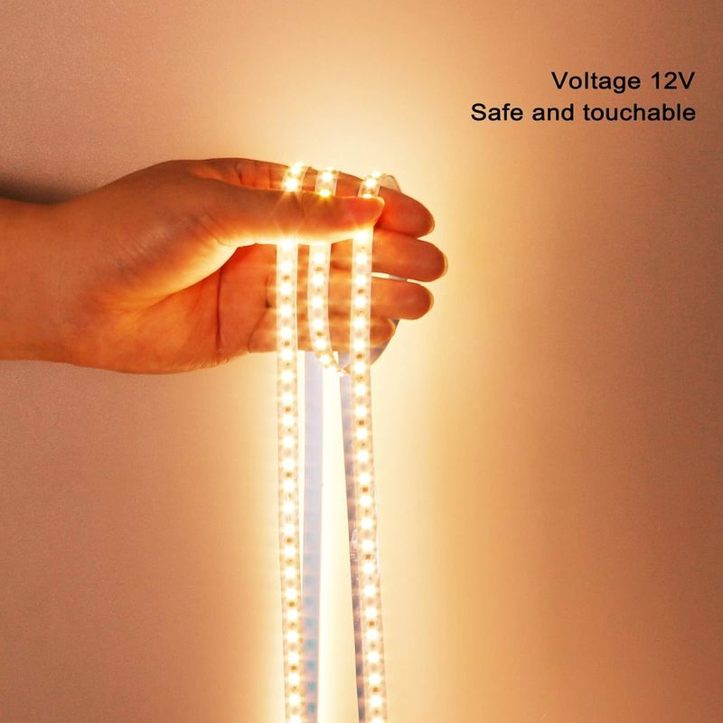 2835 LED-strooklichtbron 5M/rol DC 12V/24V Witte PCB-uitstralende kleur voor binnenverlichting