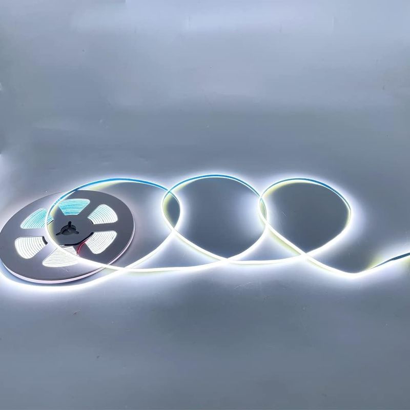 Super smal 3 mm breed COB LED-strooklichten 400Leds/m Dimmable 5m Langere levensduur