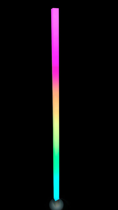 USB geluid geactiveerd LED RGB hoek vloerlamp kantoor spelkamer WIFI / IR afstandsbediening