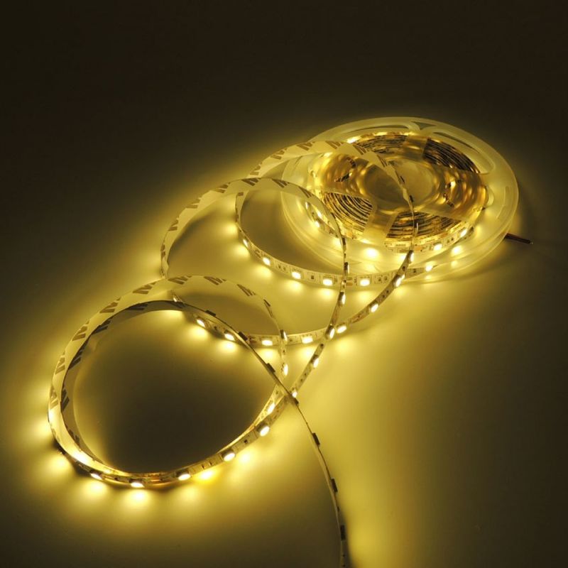 5m/roll SMD2835 Flexible LED Strip 120LEDs Direct Factory Goede kwaliteit 8mm PCB IP20 Indoor Decoratie