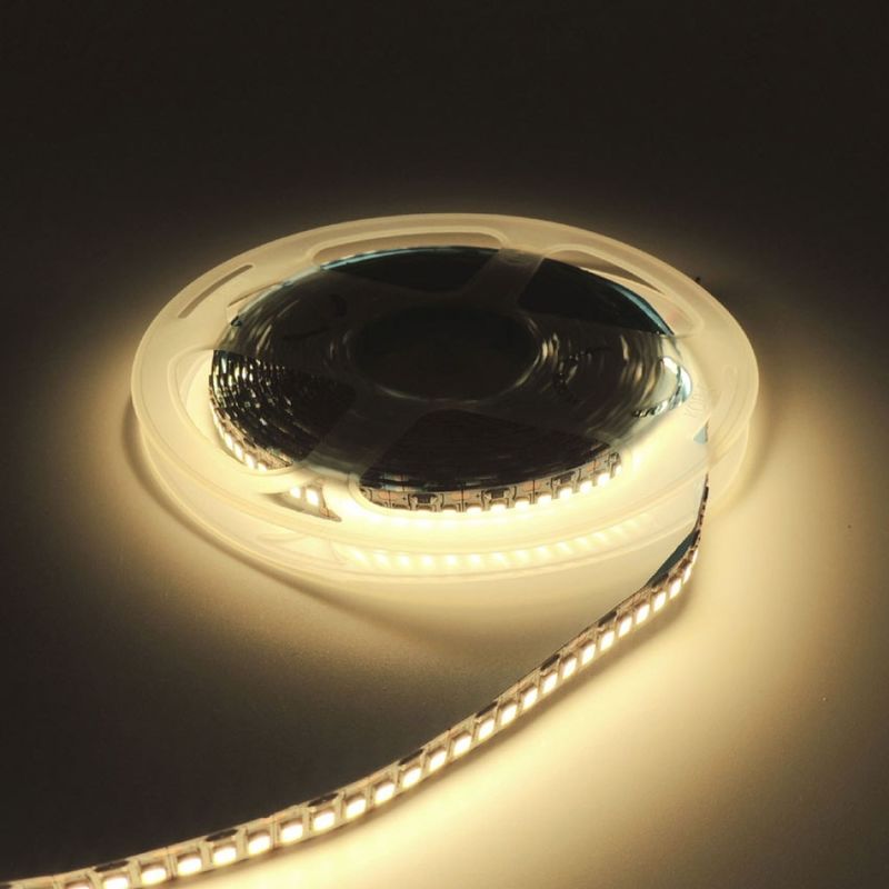 Niet-waterdicht wit PCB 2835 LED-strook 120LED-uitstralingskleur 3000K/4000K/6000K 5m/rol 120° straalhoek