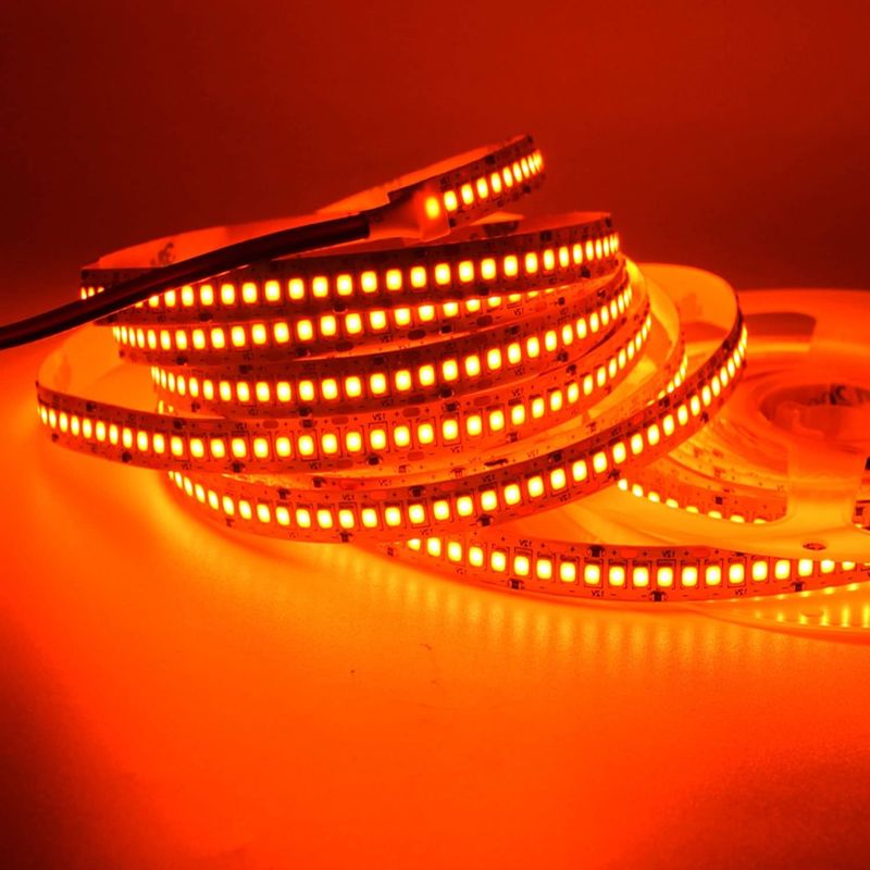 24V Hoge Helderheid 240LEDS SMD 2835 LED Strip Light 1200LEDs 16.4Ft Niet-waterdicht Kleuren Rood Groen Blauw Oranje Voor KTV