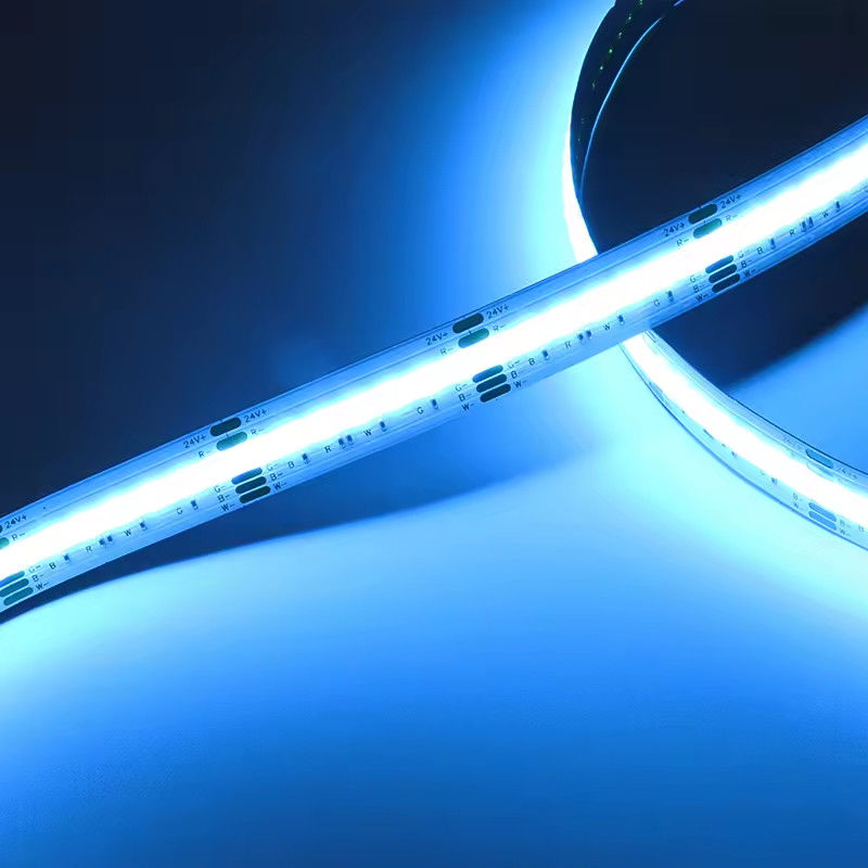 Superhelderheid COB led strip RGB 12mm meerdere kleuren 120 graden super breed 1080 LEDs/m COB strip licht volkleur