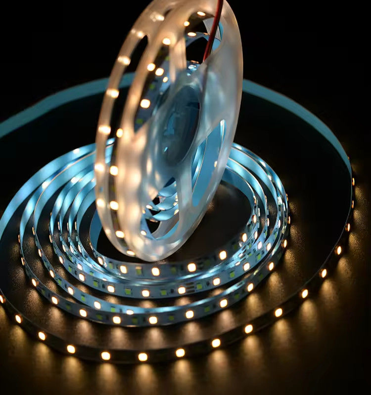 Fabriek verkoop Twee-kleurig CCT led strip licht 24v Kleurtemperatuur Verstelbaar 120led 12v licht 2835 led strip Decoratie