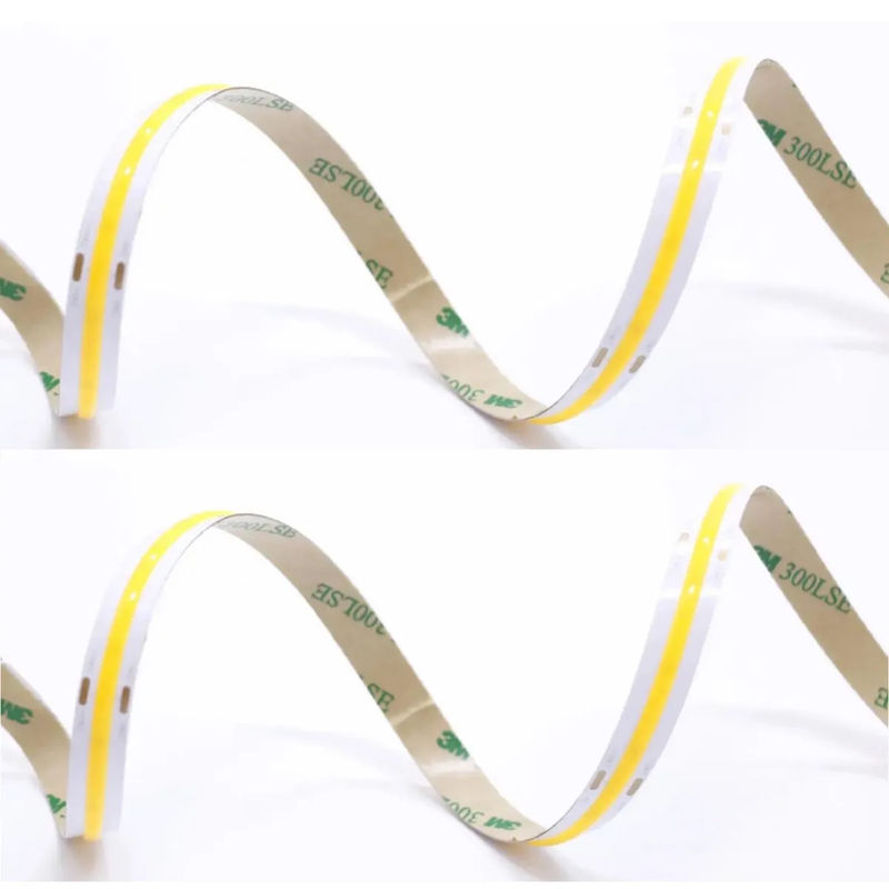 Dimmable IP20 Rated 320LEDS 90Ra COB LED Strip 10W/M Voor binnenverlichting