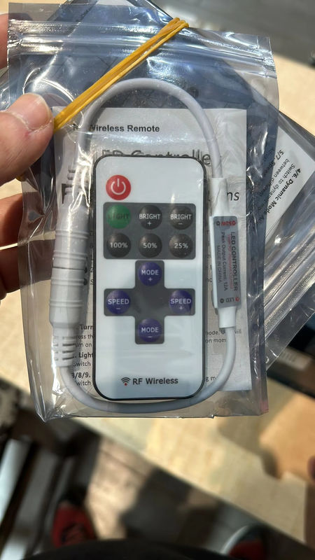 Bestseller Mini led controller 11 sleutels 5V 12V 24V Single kleur controller RF draadloos Touch afstandsbediening helderheid led dimmer