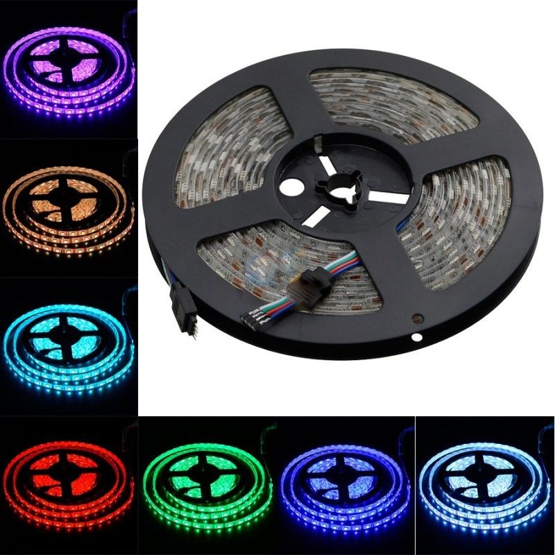 5Meter 150 leds TV achterlicht led strip DC5V afstandsbediening 24 sleutels SMD5050 RGB Strip Tira USB-poort Strip Flexibel led