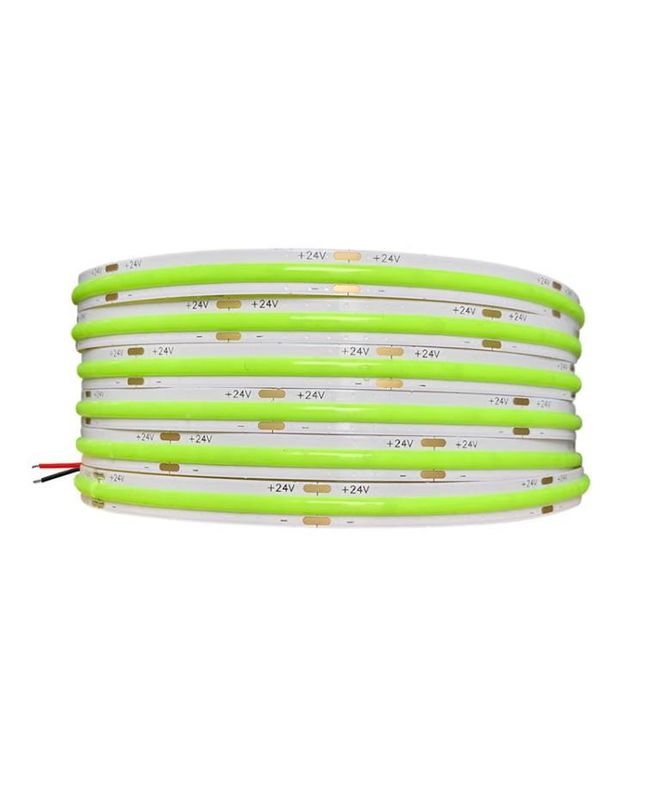 CE ROHS-certificaat COB Strip Light Rood Groen Blauw Roze Hoge Dichtheid 480 Strip Light Flexible Board 24V 12V