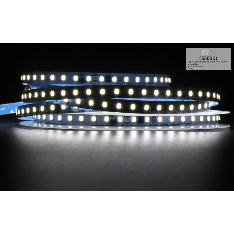Indoor High Voltage Soft Led Strip Lights Waterdicht 230v 220v Warm Wit 3000k 4200k 6500k Led Light Strip