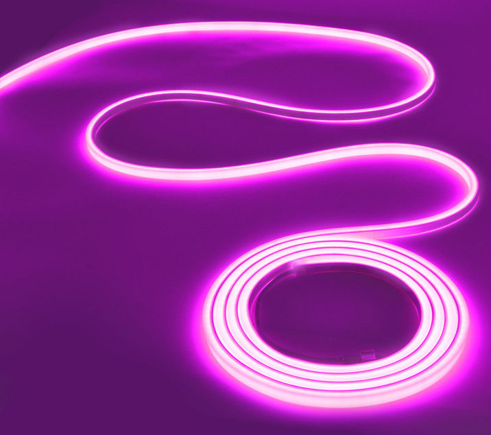 Warm witte 2700K siliconen neon LED-licht met 12W/m uitstralende kleur en IP68 waterdichtheid