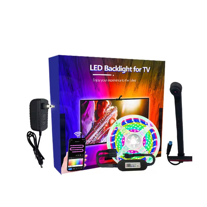 Home Decoration 3.8M 5M USB IP20 TV LED achterlichten met muziek WIFI TUYA Smart Home APP Control