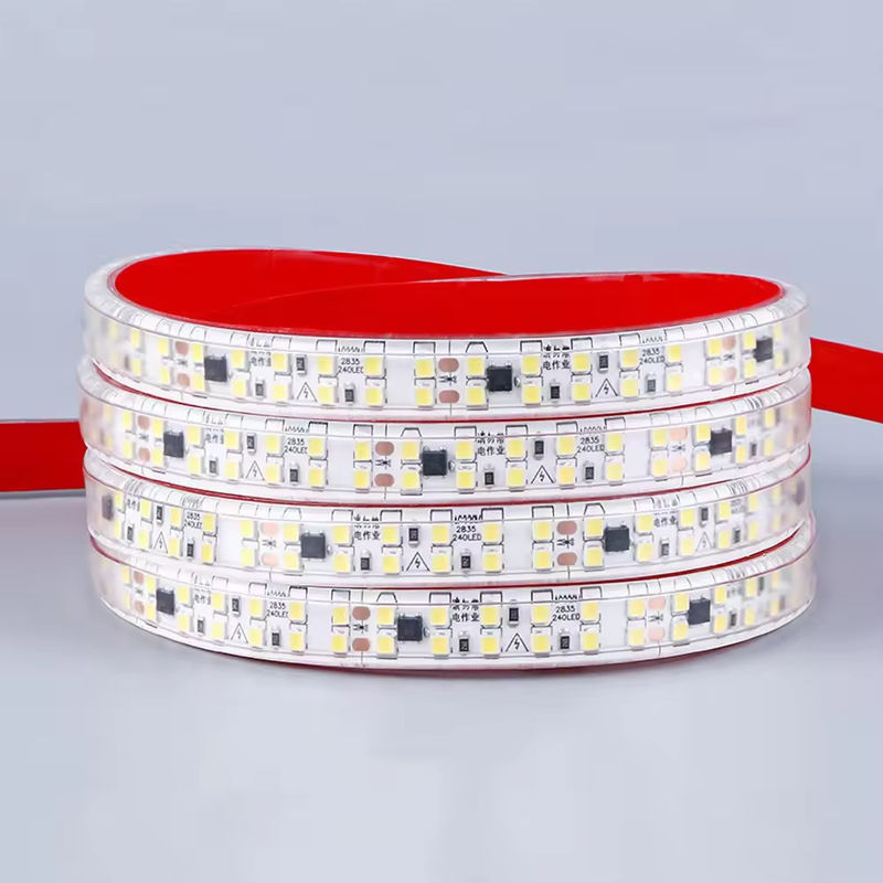 Gratis bestuurder Ip44 220V 110V 2835 240led 10cm terugsnijdende stok 127V waterdicht 10cm flexibele led strip voor buiten