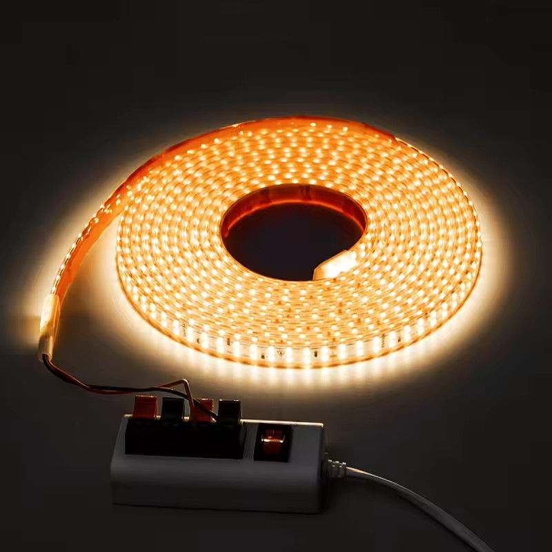 Geen bestuurder Hoogspanning 220V bestuurderloos zelfklevend lichtstrookje 240leds smd 2835 IP67 IP65 Decoratief lijnlicht