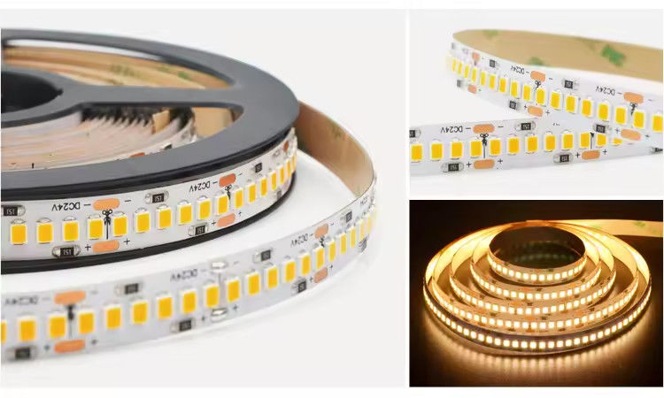 Volledige spectrum 2835 Flexible LED Strip CRI>95 CRI>97 120 leds/m SDCM<3 R1-R15 allemaal meer dan 90