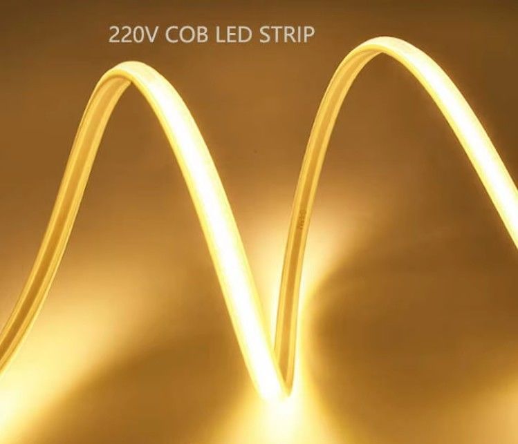 COB 288LED hoogspanning binnen- en buitenflexibel COB led bandlicht 110V 220V