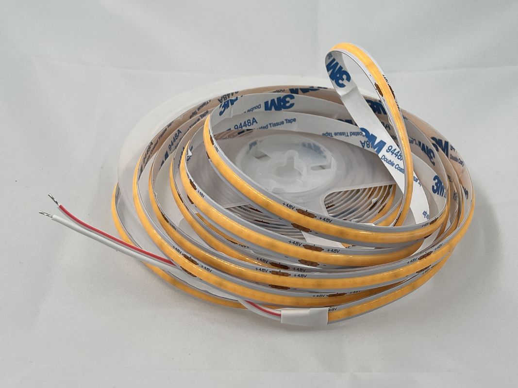 48V COB 320leds/M 90CRI Dimmable 100lm/W 11W/M Flexible COB LED Strip Light Voor binneninrichting