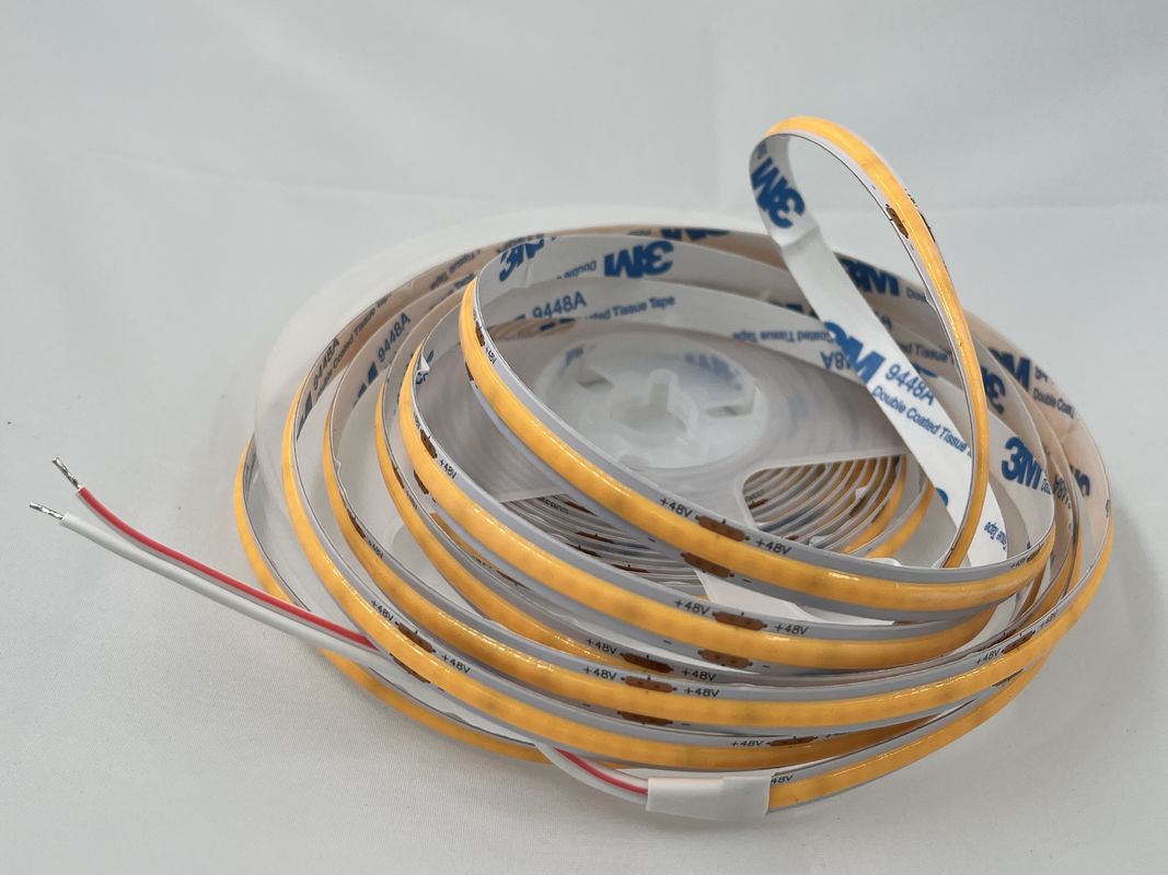 48V COB 320leds/M 90CRI Dimmable 100lm/W 11W/M Flexible COB LED Strip Light Voor binneninrichting