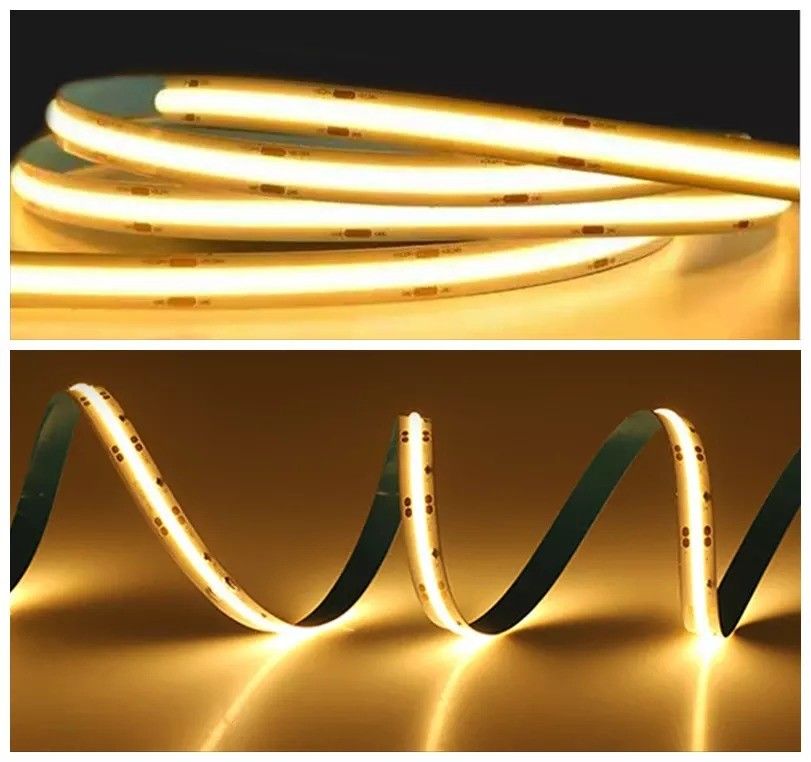 Innen/buiten decoratie waterdicht profiel licht COB LED strip met sensorbesturing