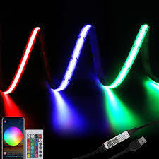 12V / 24V 8mm 90Ra 320d fob Aluminiumprofiel COB LED strip voor decoratie