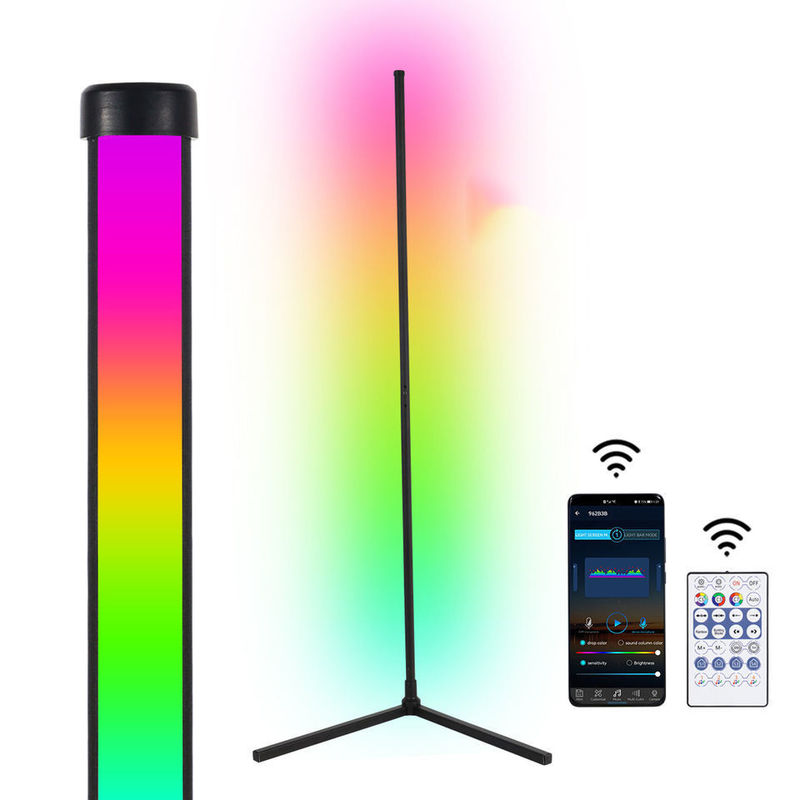 Moderne decoratieve binnenverlichting LED vloerlamp RGB IC Smart Corner Atmosphere Light