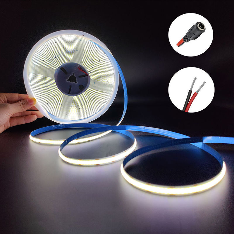 Echte dubbel-PCB-laagspannings-COB-LED-strook voor interieurdecoratie en productgewicht van 0,2 kg