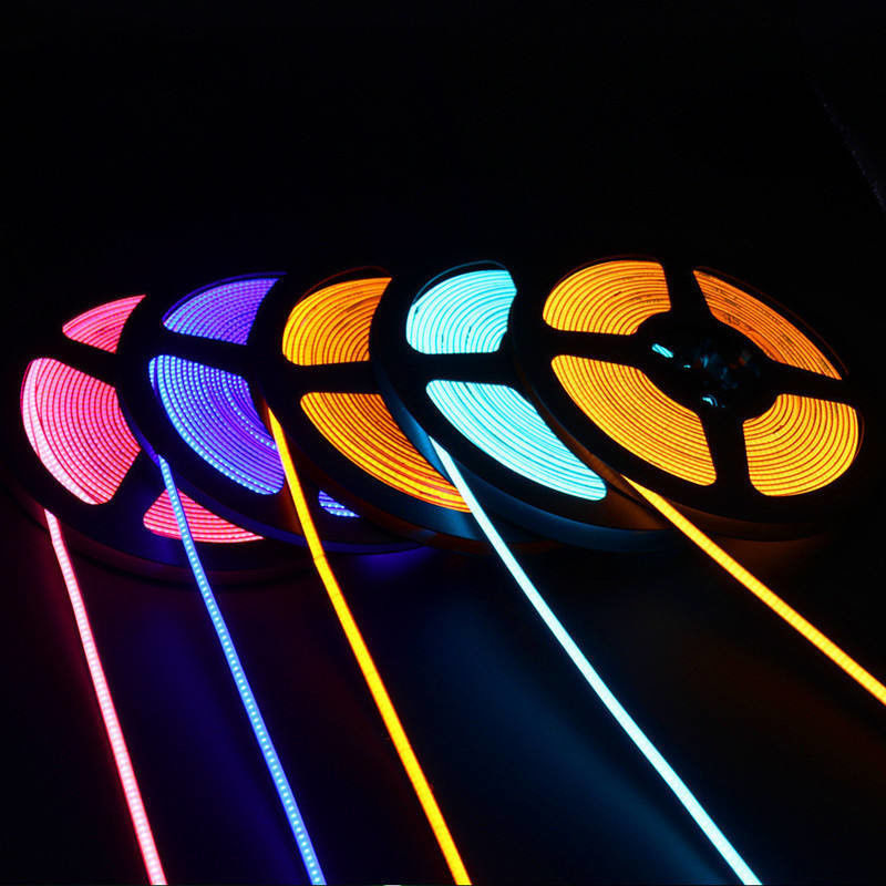 Echte dubbel-PCB-laagspannings-COB-LED-strook voor interieurdecoratie en productgewicht van 0,2 kg