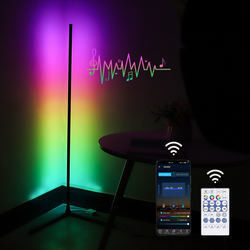 Moderne decoratieve binnenverlichting LED vloerlamp RGB IC Smart Corner Atmosphere Light