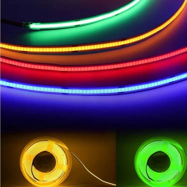 8mm Led Cob Strip 24v Lichtstrip Usb Tv Backlight Flex 12v Ultradunne Kleine Cob Led Strip Licht