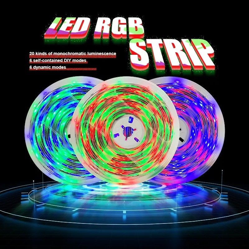 Home Bar LED Light Strips Tuin Design Support Dimmer 12V 32ft Smart 5050 RGB 1670