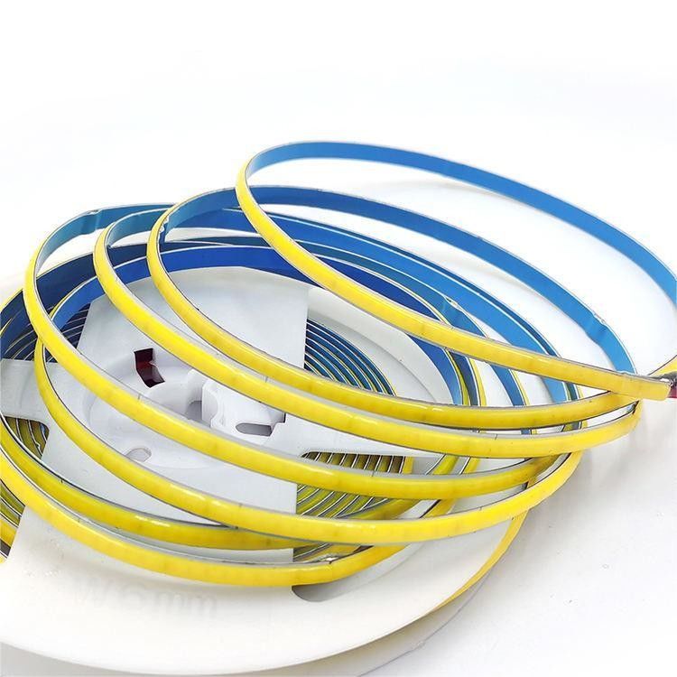 CE ROHS goedgekeurd waterdicht COB-strooklicht met schakelaarbesturing en hoge dichtheid 320leds