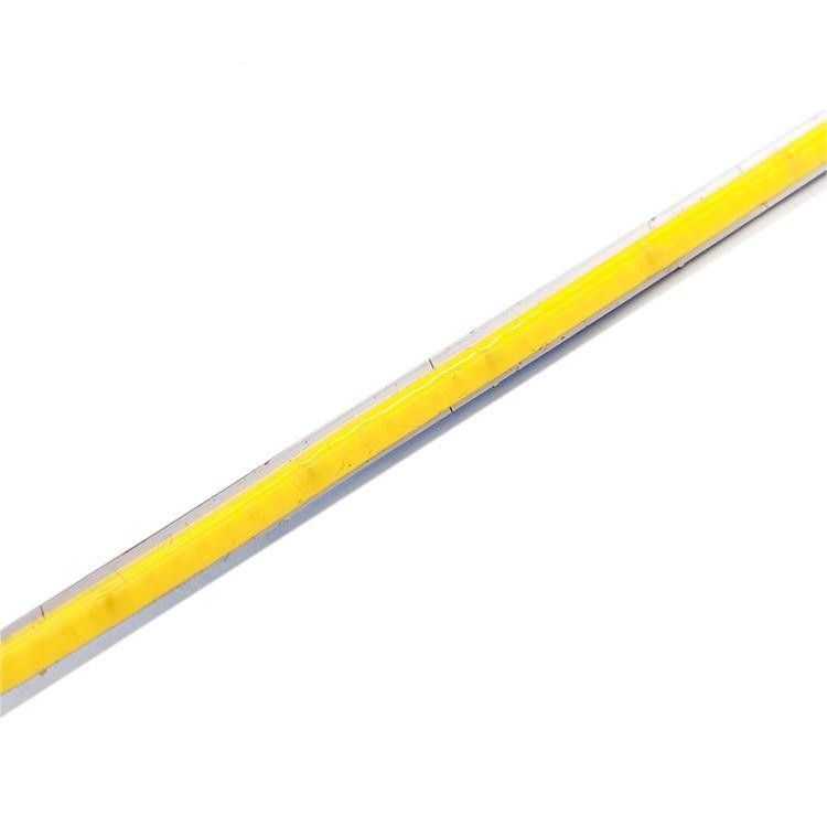 CE ROHS goedgekeurd waterdicht COB-strooklicht met schakelaarbesturing en hoge dichtheid 320leds