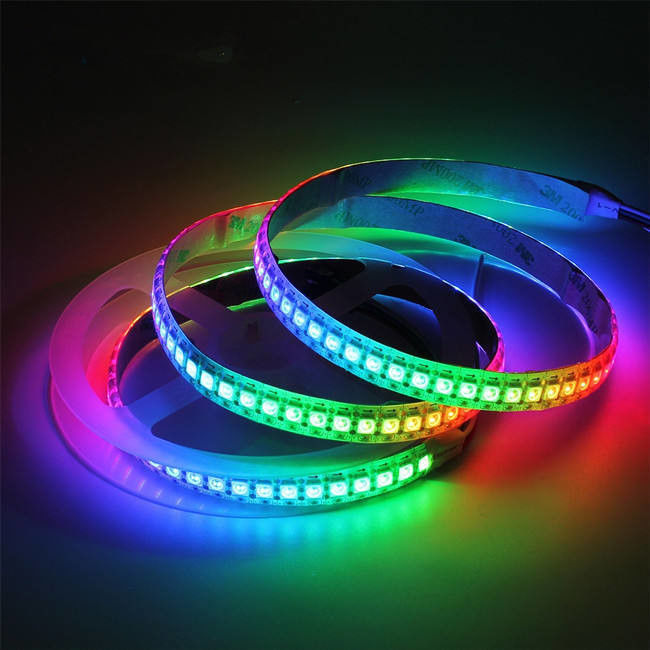 Waterdicht 12V ws2812 ws2811 Led Strip 60leds voor Magic Color RGB Decoration CRI Ra 80