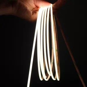 Aangepaste flexibele 320 480 Leds DC 5v 10000 lumen Warm wit Rgb Fcob Cct Cob Led Strip licht magazijn
