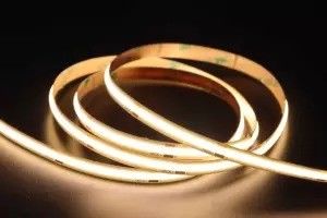 12v 24v 480 led Ce Rohs 3 Flexible Light Cob Led Strip met dimmer en ondersteuning dimming