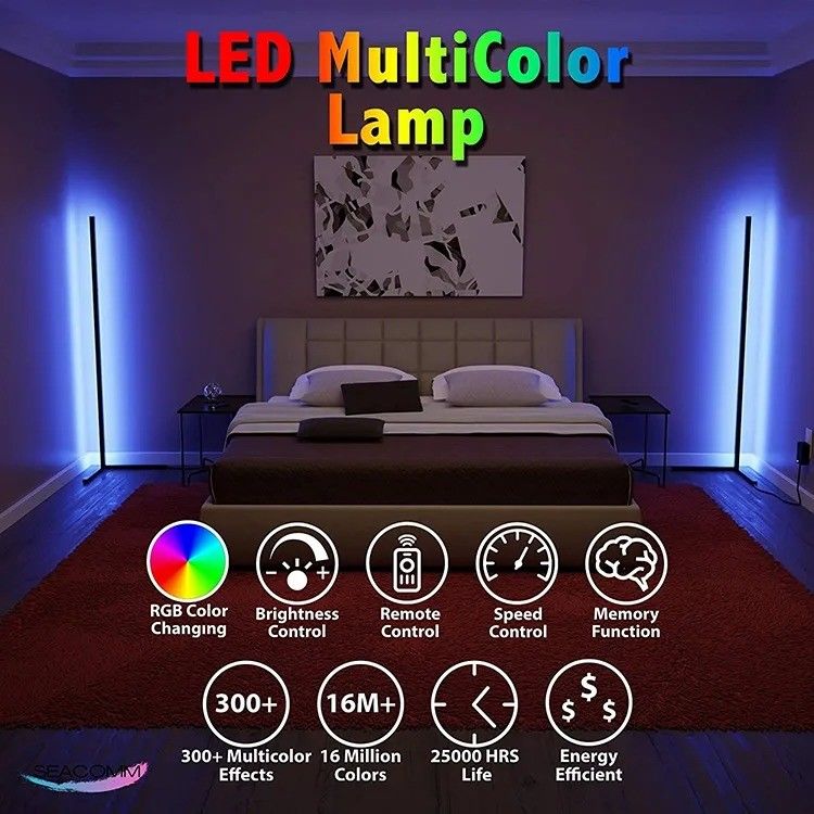 Home.hotel.lighting Decoratieve LED-vloerlamp voor moderne woonkamerversiering