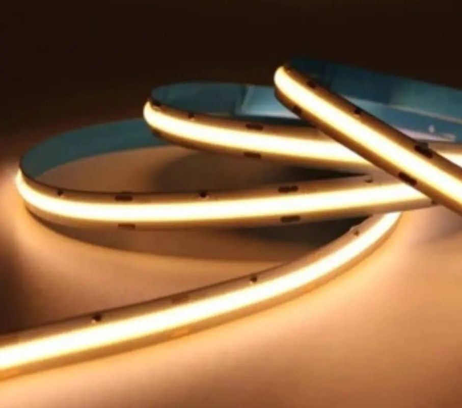 90lm/w Lamp Lichtdoeltreffendheid Smart COB Led Strip 12V 24V 5M 252leds voor reclame