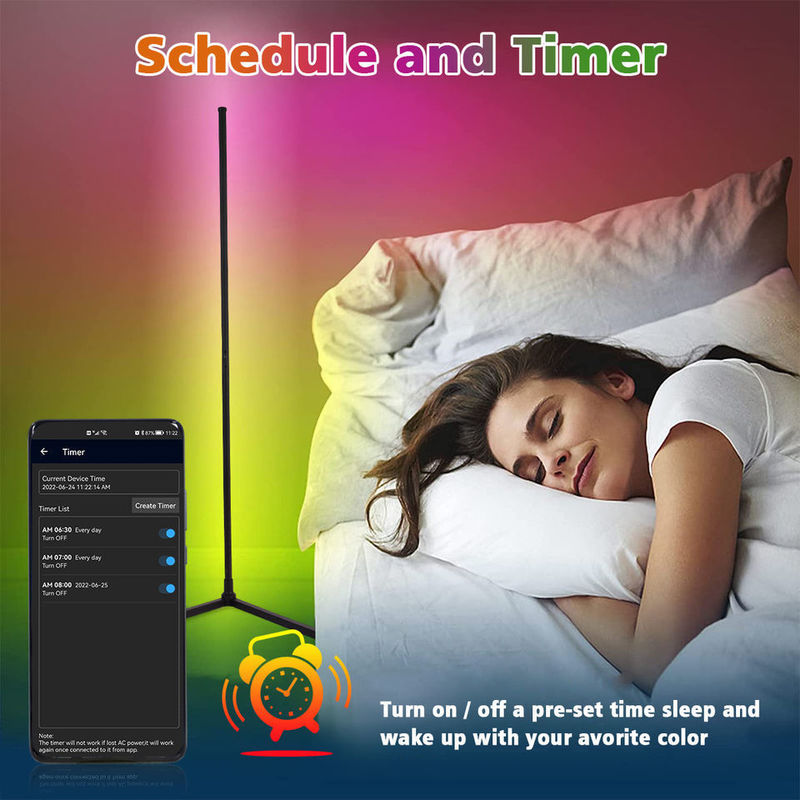 Product Smart Ambient Sunset Lamp Nieuw ontworpen RGB kleurveranderend decor Nachtlichten