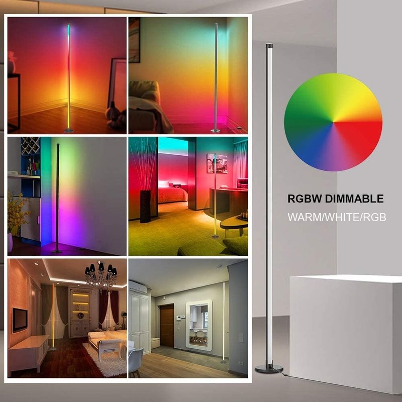 Spelverlichting Woonkamer Ambient Mood Light Rgb Decor Nachtverlichting Staande Led Hoekvloerlamp