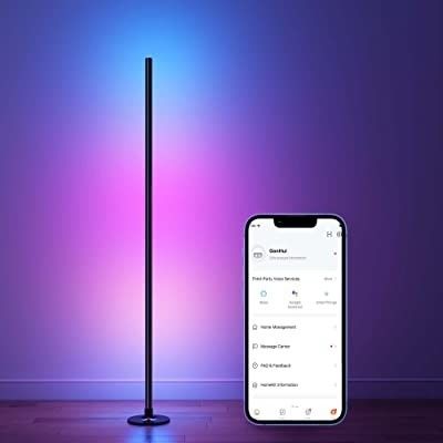 Slaapkamer RGB IC Gaming Lights Woonkamer Ambient Mood Licht Staande LED Hoek vloerlamp