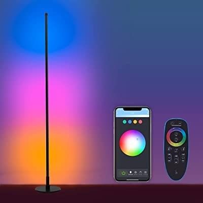 Slaapkamer RGB IC Gaming Lights Woonkamer Ambient Mood Licht Staande LED Hoek vloerlamp