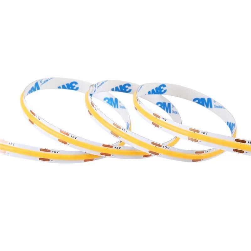 Cob Strip Flexible Led Light Strip Hoge dichtheid Geen zwarte gebieden 24V 12V 5V CRI Ra 90