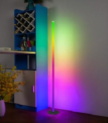Slaapkamer Decoratief Omgevingslicht 1,5m LED Kleurrijke kleine doos afstandsbediening vloerlamp 10000 Werkuren