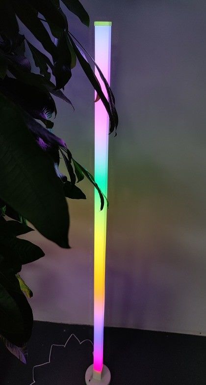 1.5M RGB kleurrijke afstandsbediening LED vloerlamp voor slaapkamer decoratief omgevingslicht
