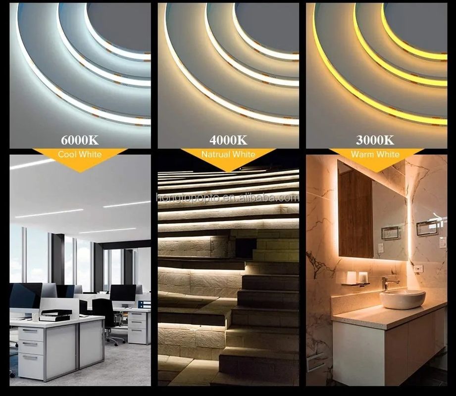 12V 24V 320leds 480leds Flexibel zacht LED-strooklicht voor huis- en tuinversiering