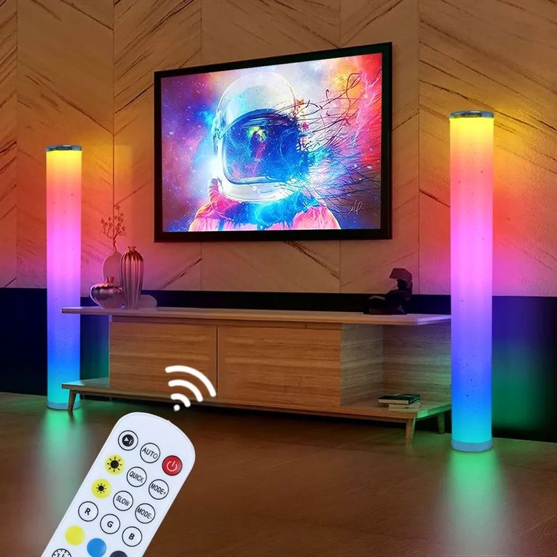 Custom Atmosphere Wifi App en afstandsbediening LED vloerlamp voor slaapkamer in slimme huizen
