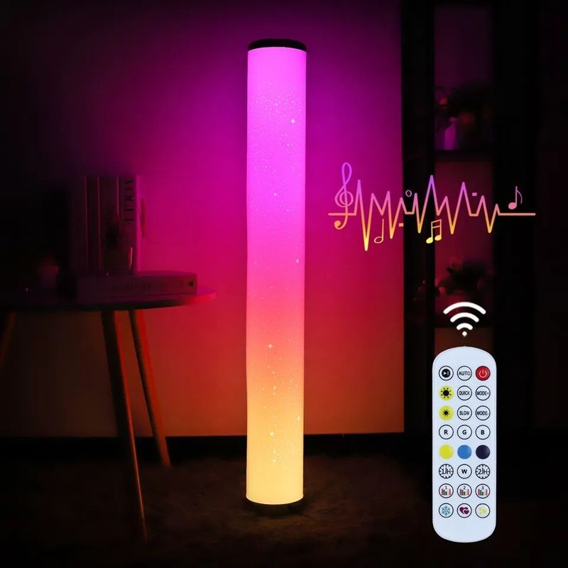 Moderne verlichting slaapkamer Wifi App en afstandsbediening Hoek Staande vloerlicht