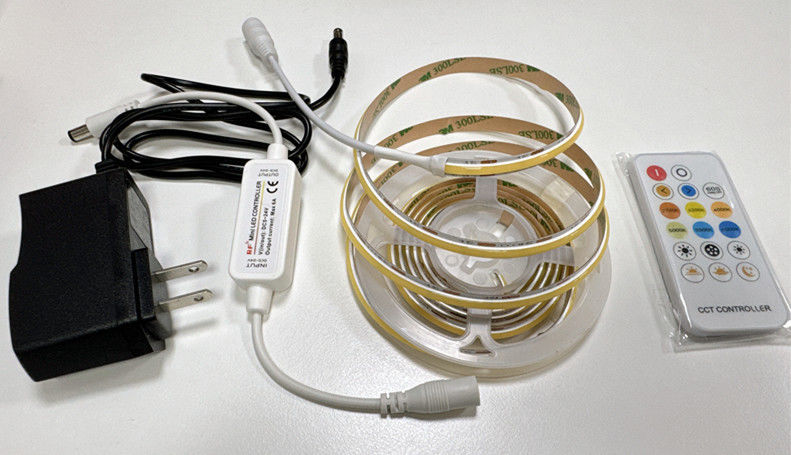 DC12V/24V Input Voltage LED Strip Kit met dimbare COB-lichten en slimme driver
