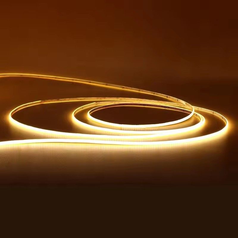 3mm Waterdicht 2700k 6000k 12V 220v 5V Ultra Dunne breedte 400leds COB LED Strip Light met 3
