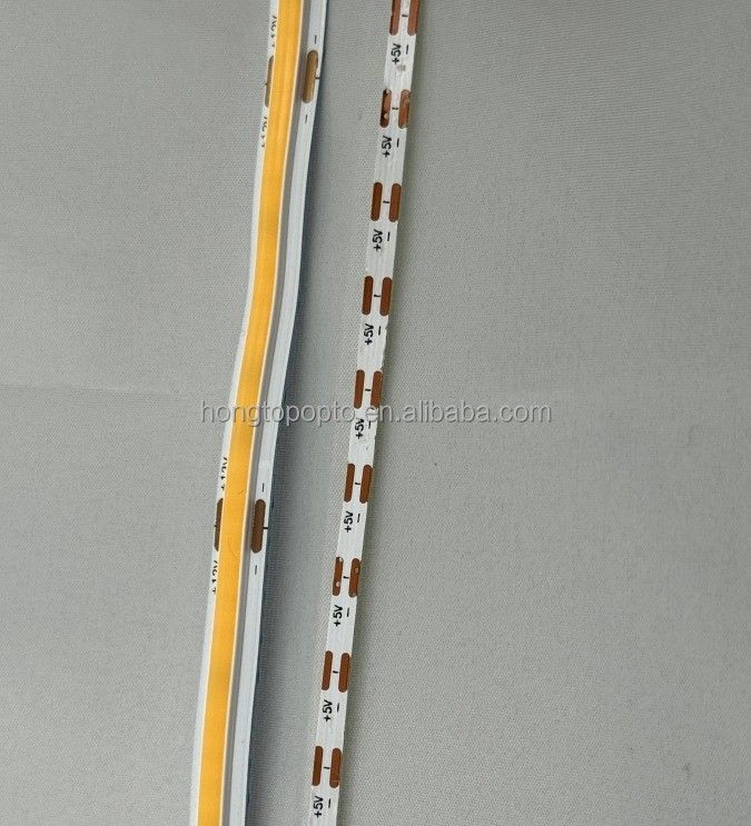 Lamp Lichtefficiëntie 90lm/w 1000lm Super smal COB LED-strooklichten 3mm 400LEDs/m
