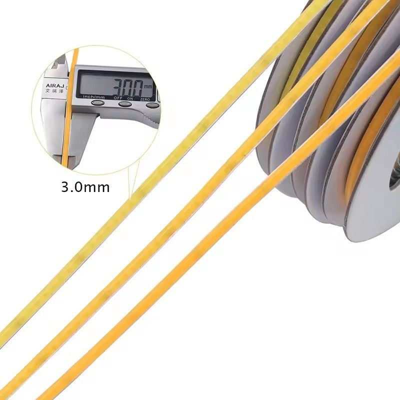 COB CRI 90 8MM 5MM LED lichtstrook voor winkel voorruit Double PCB Support Dimmer